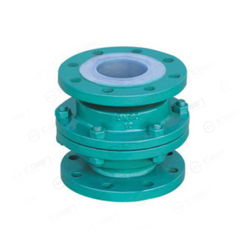 衬氟l立式止回阀